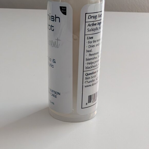 Skin Script Blemish Spot Treatment Glycolic & Salicylic .5oz/15ml SEALED 07/26 - Picture 5 of 7